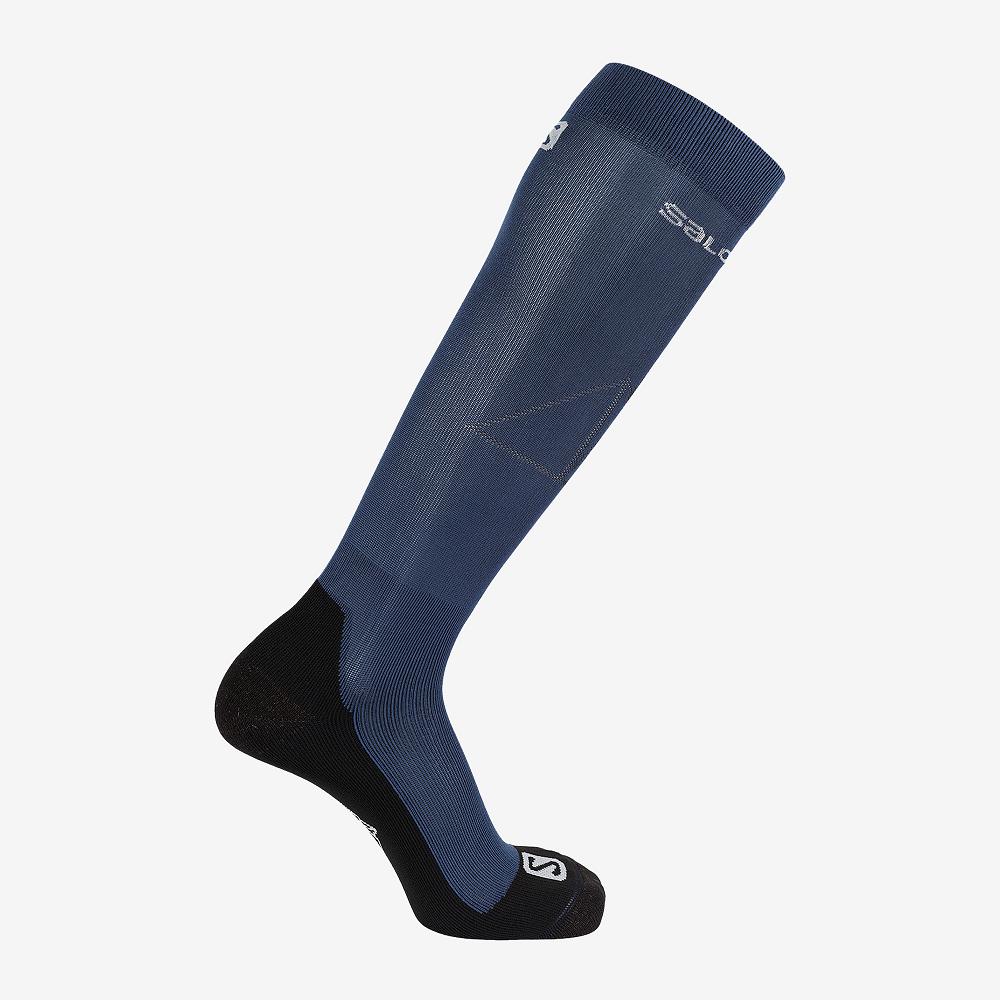 Salomon Israel QST - Mens Socks - Navy (TEJH-42057)